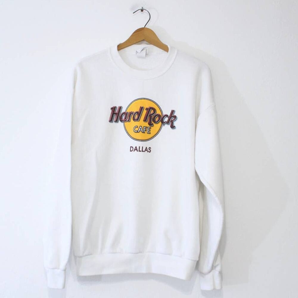 Vintage Hard Rock Cafe Dallas Texas Sweatshirt Large